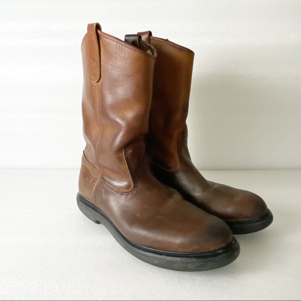 Vintage Red Wing Pecos Super Sole Boots